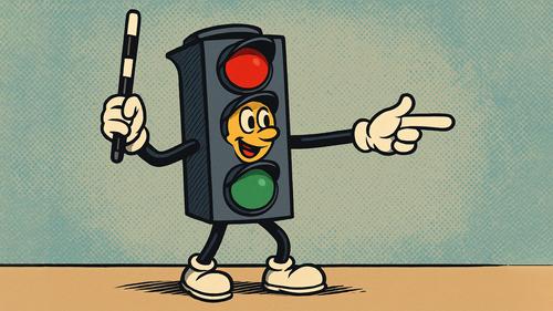 В Симферополе начали борьбу с тупыми светофорами