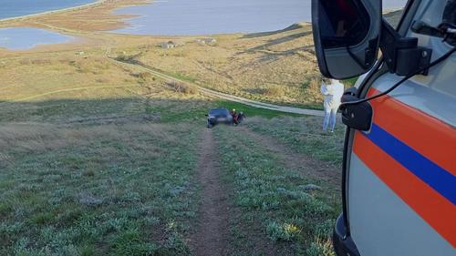 Владелец &laquo;Нивы&raquo; не рассчитал силы, выбираясь с Генеральских пляжей