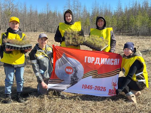 Волонтеры &laquo;Роснефти&raquo; присоединились к акции &laquo;Сад памяти&raquo; в Оренбуржье