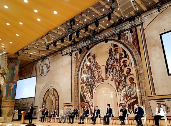 Всероссийский Благотворительный Съезд в Храме Христа Спасителя (Зал Церковных Соборов)