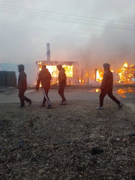 &laquo;Всё сносит и горят дома&raquo;