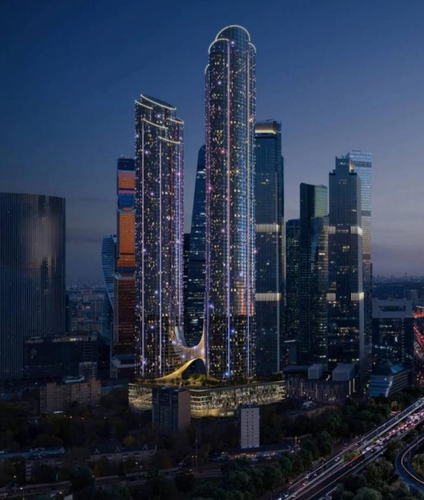 393-метровая доминанта Москва-Сити