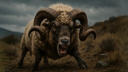 Баран насмерть забодал женщину в Крыму