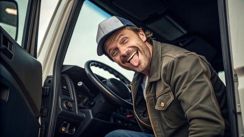 Грузовикам напомнили о необходимости знать свое место на дороге