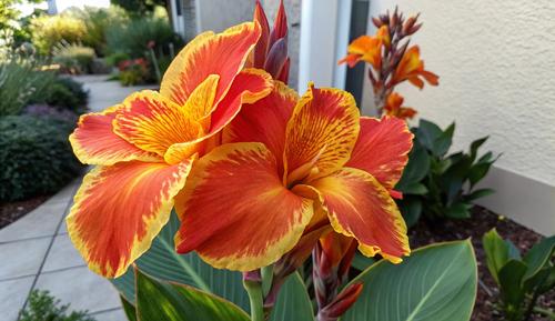 На улицах Евпатории высадили американские растения