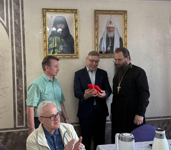 Однополчане из Москвы приняли новых членов и укрепили связи с РПЦ