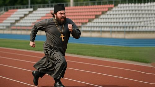 От 350 приходов сдавать ГТО приехали семеро священников