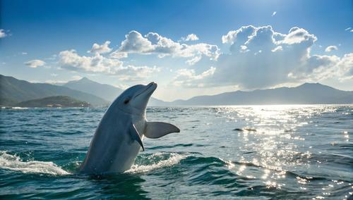 У Крыма на дельфина намотало рыболовные сети