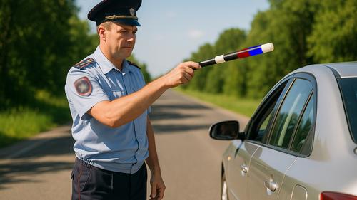 Гаишники убеждали водителей, что настоящие патриоты не нарушают ПДД
