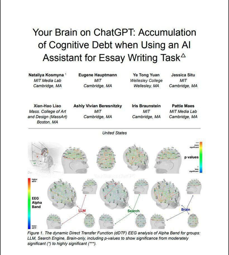 ИИ наносит вред мозгу