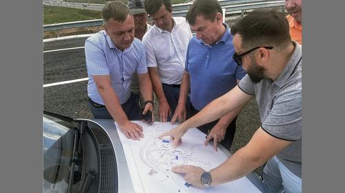 Кривую развязку у аэропорта Крыма спрямят