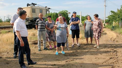 Мэр Феодосии пытался распутать Узловое