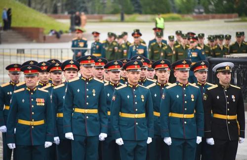 На Поклонной горе прошла церемония выпуска офицеров Военного университета Минобороны России