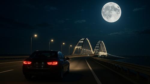 Подъезжать к Крыму рекомендуют по ночам