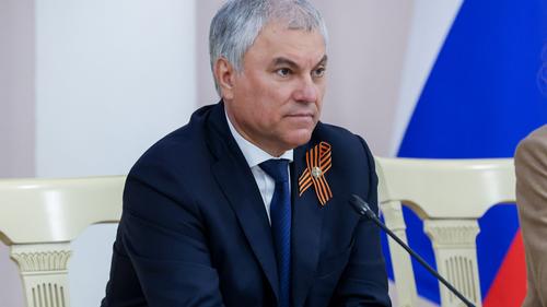 Председатель Госдумы Вячеслав Володин: в России трудолюбивые люди, талантливые, самые героические