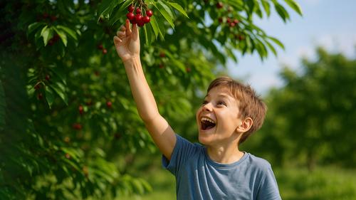 Ребенок тянулся за черешней и провалился под землю на 17 метров