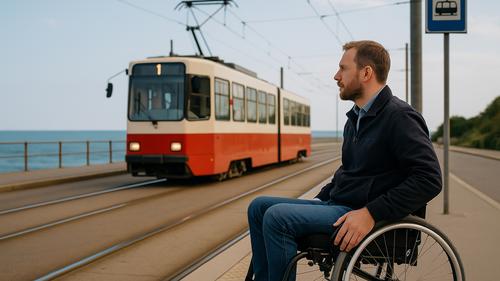 Трамваи в Евпатории бессмысленны для инвалидов-колясочников