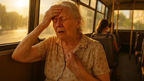 В 30-градусную жару в автобусах Алушты не работают кондиционеры