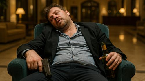 В Ялте туристу не понравилось обслуживание, и он достал револьвер