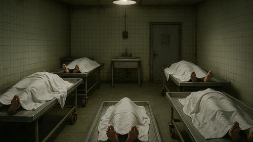 В Севастопольском морге положили всех &laquo;мордой в пол&raquo;