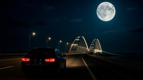 Выявлено лучшее время, чтобы промчаться через Крымский мост