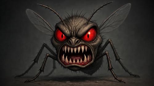 Гости города Саки жалуются на злобных мошек