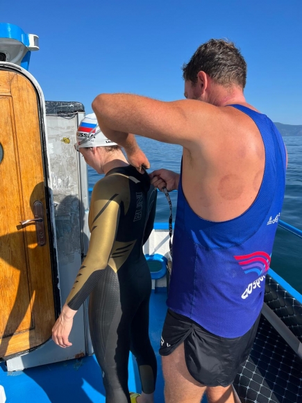 &laquo;Игольное ушко&raquo; Байкала: как пловцы прошли один из самых сложных участков марафона