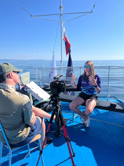 &laquo;Игольное ушко&raquo; Байкала: как пловцы прошли один из самых сложных участков марафона