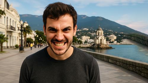 Кавказца брали в Ялте при поддержке ОМОНа