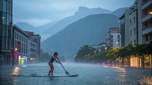 На смену африканской жаре в Крым придут тропические ливни