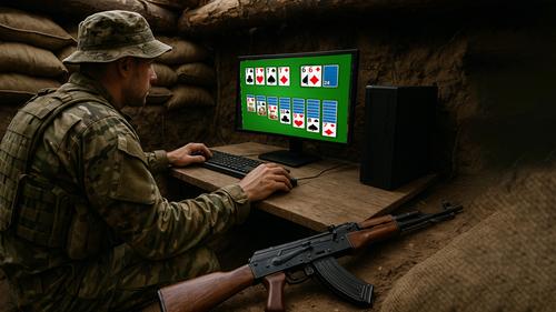 На СВО отправили компьютеры, добытые из подполья