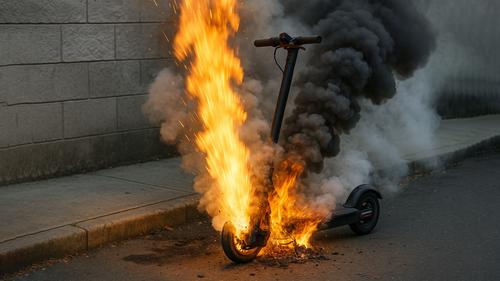 Самокат самоликвидировался