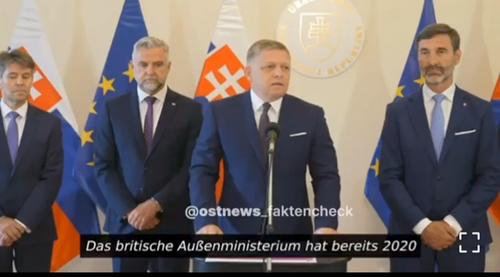 Словакия вызывает британского посла из-за попыток вмешательства в выборы