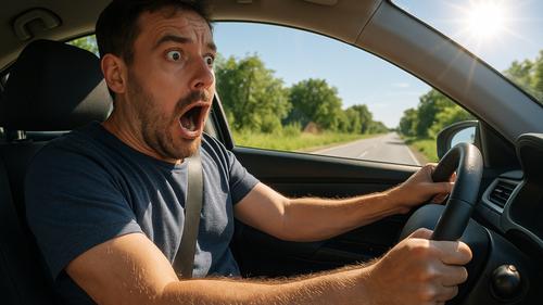 Стоящий у дороги мужчина не собирался сегодня умирать