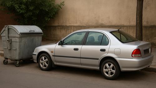 В Крыму оставить машину у мусорки теперь стоит очень дорого