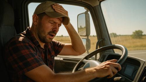 В Крыму у водителей фур интересуются не поехала ли у них от жары крыша