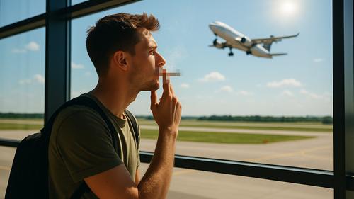 В Пулково решили не злить людей курением