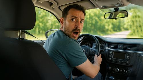 Водитель то ли сбил детей, то ли нет и то ли сбежал с места ДТП, то ли сдался