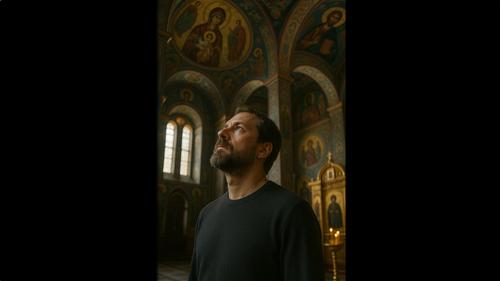 Вор в церкви ждал, когда прихожанин глубоко уйдет в себя