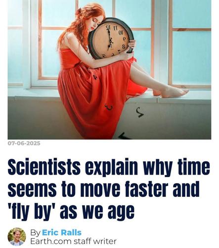Время действительно &laquo;летит&raquo; быстрее с возрастом &mdash; ученые доказали, что это не просто ощущение, а особенность работы мозга