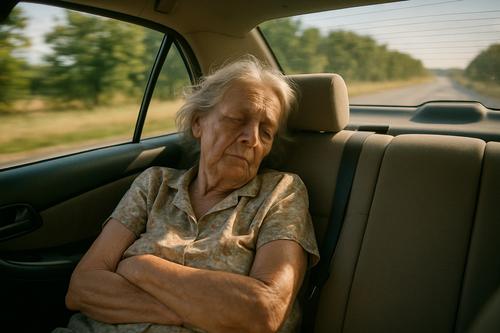 Бабушка вызывала такси, чтобы поспать