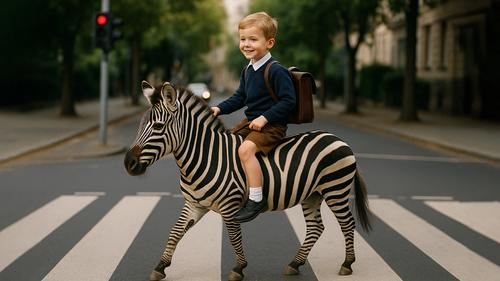 Дети в школу пойдут по новой &laquo;зебре&raquo;