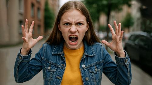 Девчонки забили стрелку, чтобы разобраться по-мужски