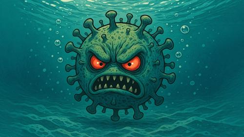 Микробы в море у Крыма лезут туристам в рот с плохими намерениями