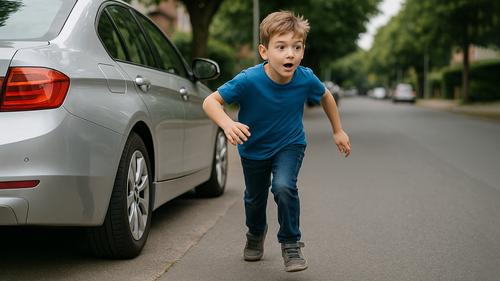 Родители доставили сына к месту, где он попал в ДТП