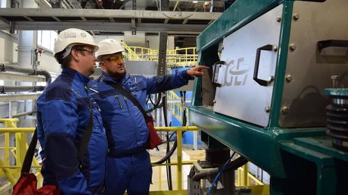 Стартовал этап наладки оборудования на производстве удобрений в Кингиссепе