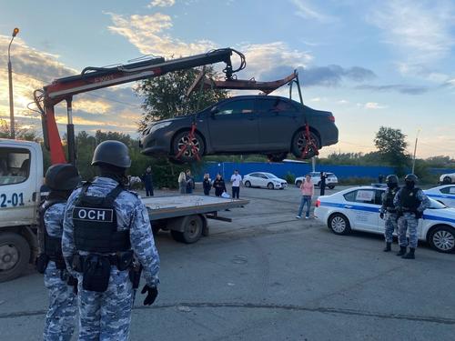 В Челябинске за день арестовали более 40 автомобилей должников