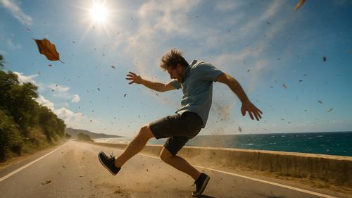 В Крыму новая опасность на дорогах