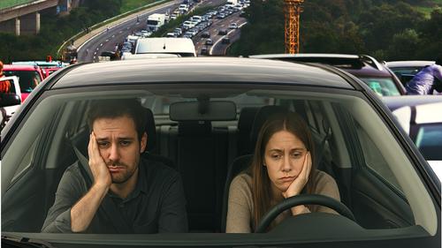 Заторы на Крымском мосту ушли на выезд