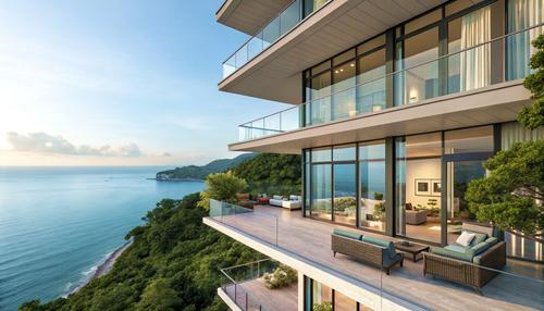 Женщина заехала в трехэтажный пентхаус у моря, не имея ни копейки